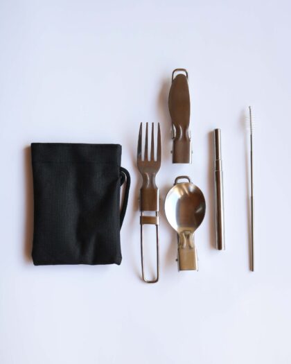 Foldable Stainless Steel Cutlery Set